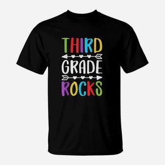 Third Grade Rocks T-Shirt | Crazezy CA