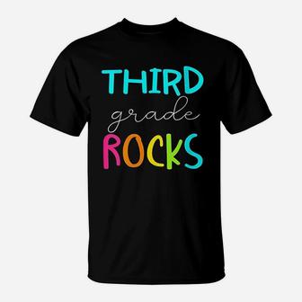 Third Grade Rocks T-Shirt | Crazezy AU