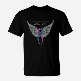 Thyroid Survivor T-Shirt | Crazezy