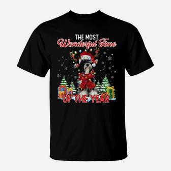 Tibetan Terrier The Most Wonderful Time Of The Year T-Shirt - Monsterry UK