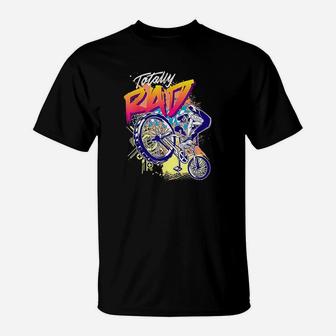 Totally Rad 80S Bmx Bike Boys Girls T-Shirt | Crazezy