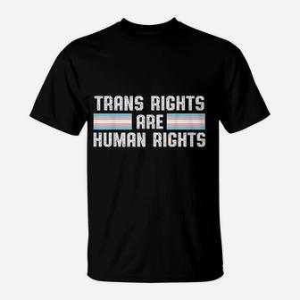 Trans Rights Are Human Rights T-Shirt - Thegiftio UK
