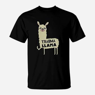 Trauma Llama T-Shirt | Crazezy