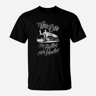 Truck Driver Tanker Milk Hauler Lc Tshirts T-Shirt - Thegiftio UK