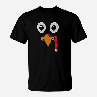 Turkey Face T-Shirt | Crazezy