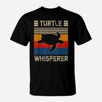Turtle Whisperer Animal Turtles Pet Lover T-Shirt | Crazezy