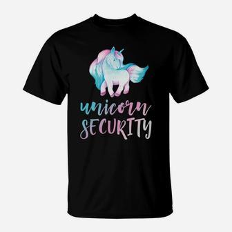 Unicorn Security - Funny Christmas Gift T-Shirt | Crazezy DE