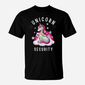 Unicorn Security Funny Costume Men Women Kids T-Shirt | Crazezy DE