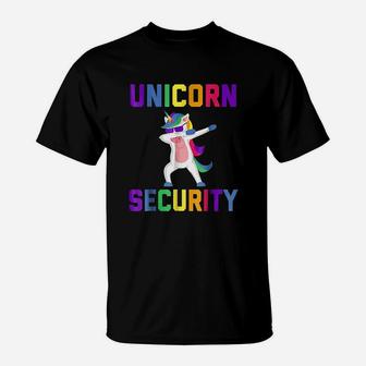 Unicorn Security Funny Gift T-Shirt - Thegiftio UK