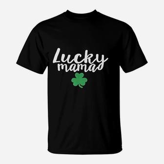 Unique Baby Lucky Mama St Patrick Day Mommy And Me T-Shirt | Crazezy