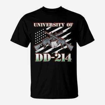 University Of Dd 214 T-Shirt - Monsterry AU