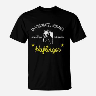 Unterschätze Niemals Haflinger T-Shirt - Seseable