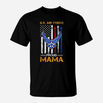 Us Air Force Veteran Proud Mom Awesome T-Shirt T-Shirt | Crazezy AU