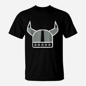 Viking Helmet T-Shirt | Crazezy