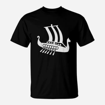 Viking Ship T-Shirt | Crazezy