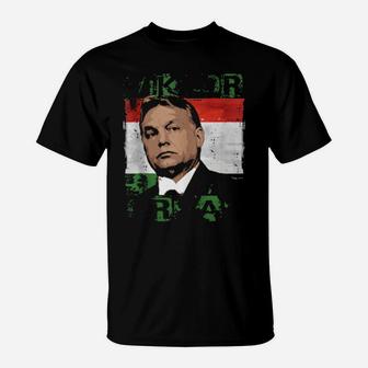 Viktor Orban Hungary Flag Christian T-Shirt - Monsterry DE