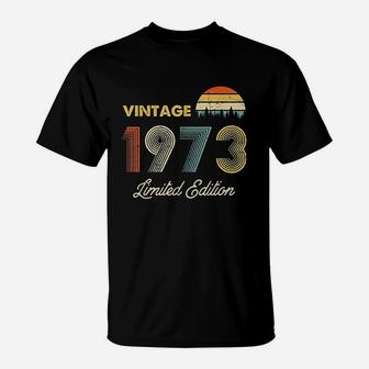 Vintage 1973 Made In 1973 46Th Birthday 46 Years Old Gift T-Shirt | Crazezy DE