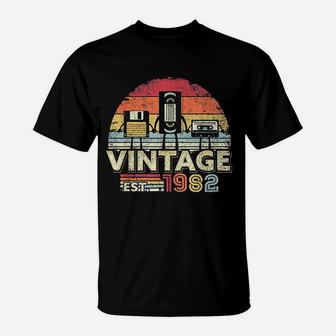 Vintage 1982 39Th Birthday T-Shirt | Crazezy UK