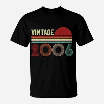 Vintage 2006 Funny 14 Years Old Boys And Girls 14Th Birthday T-Shirt | Crazezy CA