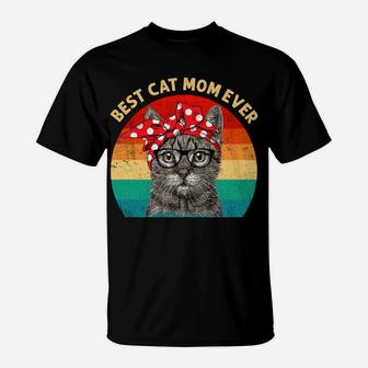 Vintage Best Cat Mom Ever - Best Cat Mom Ever Women T-Shirt | Crazezy CA