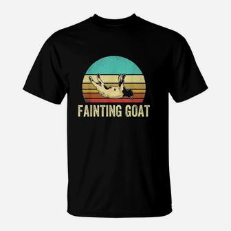 Vintage Fainting Goat Sunset T-Shirt | Crazezy