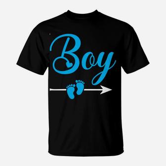 Vintage Funny Team Boy Gender Reveal Party Baby Shower T-Shirt | Crazezy AU