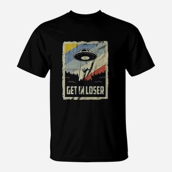 Vintage Get In Loser T-Shirt | Crazezy UK