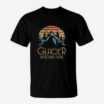 Vintage Glacier National Park T-Shirt | Crazezy UK