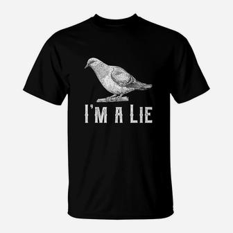 Vintage I Am A Lie Bird T-Shirt | Crazezy