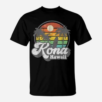 Vintage Kona Beach Hawaii Surf Hawaiian Surfing 70'S Gift T-Shirt | Crazezy CA