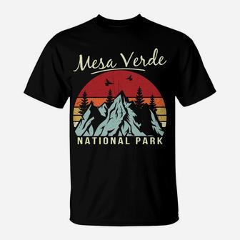 Vintage Retro Hiking Camping Mesa Verde National Park Sweatshirt T-Shirt | Crazezy DE