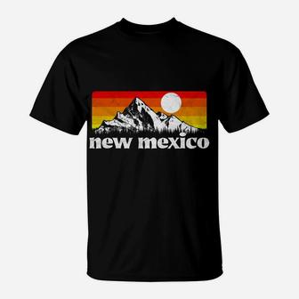 Vintage State Of New Mexico Retro Long Sleeve Shirt T-Shirt | Crazezy