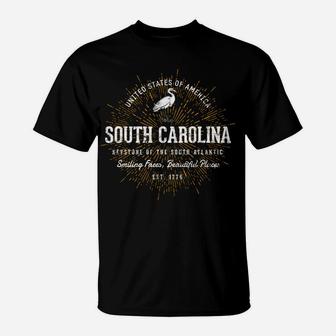 Vintage State Of South Carolina Retro Sweatshirt T-Shirt | Crazezy AU