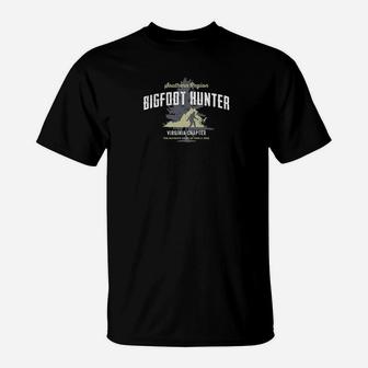 Virginia Bigfoot Hunter Funny Sasquatch T-Shirt - Thegiftio UK