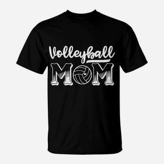 Volleyball Mom Hoodie Volleyball Hoodie T-Shirt | Crazezy DE