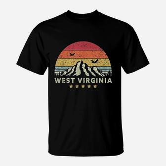 West Virginia Retro Style Wv Usa T-Shirt | Crazezy AU