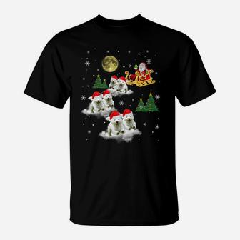 Westie Christmas Funny Westie Dog Lover Gift For Xmas Pajama T-Shirt | Crazezy