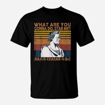 What Are You Gonna Do Stab Me T-Shirt | Crazezy