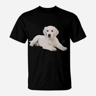 White Labrador Retriever Shirt Yellow Love Lab Mom Dog Dad T-Shirt | Crazezy CA
