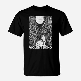 White Violent Arts Soho Music Essential Legends Live Forever T-Shirt | Crazezy