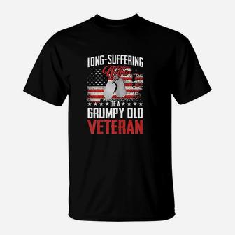 Wife Of A Grumpy Old T-Shirt | Crazezy UK