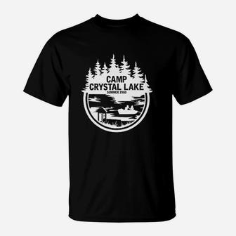 Wild Bobby White Camp Crystal Lake Retro T-Shirt | Crazezy UK