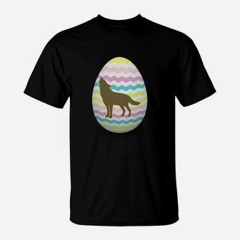 Wolf Easter Eggs T-Shirt - Thegiftio UK