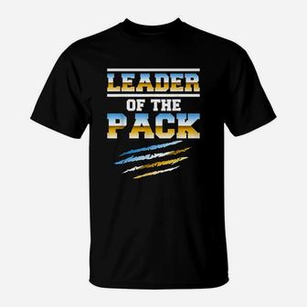 Wolf Pack Gift Design Leader Of The Pack Paw T-Shirt - Thegiftio UK