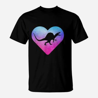 Women Or Girls Spinosaurus Dinosaur T-Shirt | Crazezy