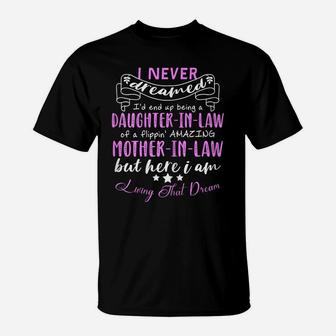 Womens Birthday Or Xmas Gift From Mother-In-Law To Daughter-In-Law T-Shirt | Crazezy UK