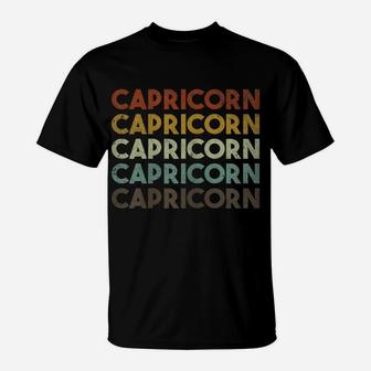 Womens Capricorn Zodiac Astrology Sign Birthday Gift Woman T-Shirt | Crazezy CA