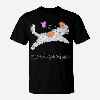 Womens Cavachon Dog Owner Themed Gift Mum Dad Child Gifts T-Shirt | Crazezy AU