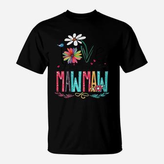 Womens I Love Being Called Mawmaw Sunflower Mothers Day Gift T-Shirt | Crazezy CA