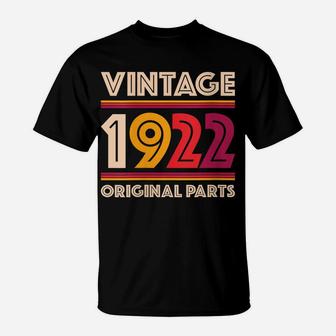 Womens Made In 1922 97 Years Old Gift Vintage 97Th Birthday T-Shirt | Crazezy DE